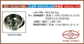 YZP BOBBIN CASE BC-107(2) NBL